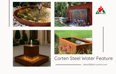 Corten Garden Water Feature